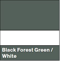 Black Forest Green/White ULTRAMATTES FRONT 1 - Rowmark UltraMattes Front Engravable